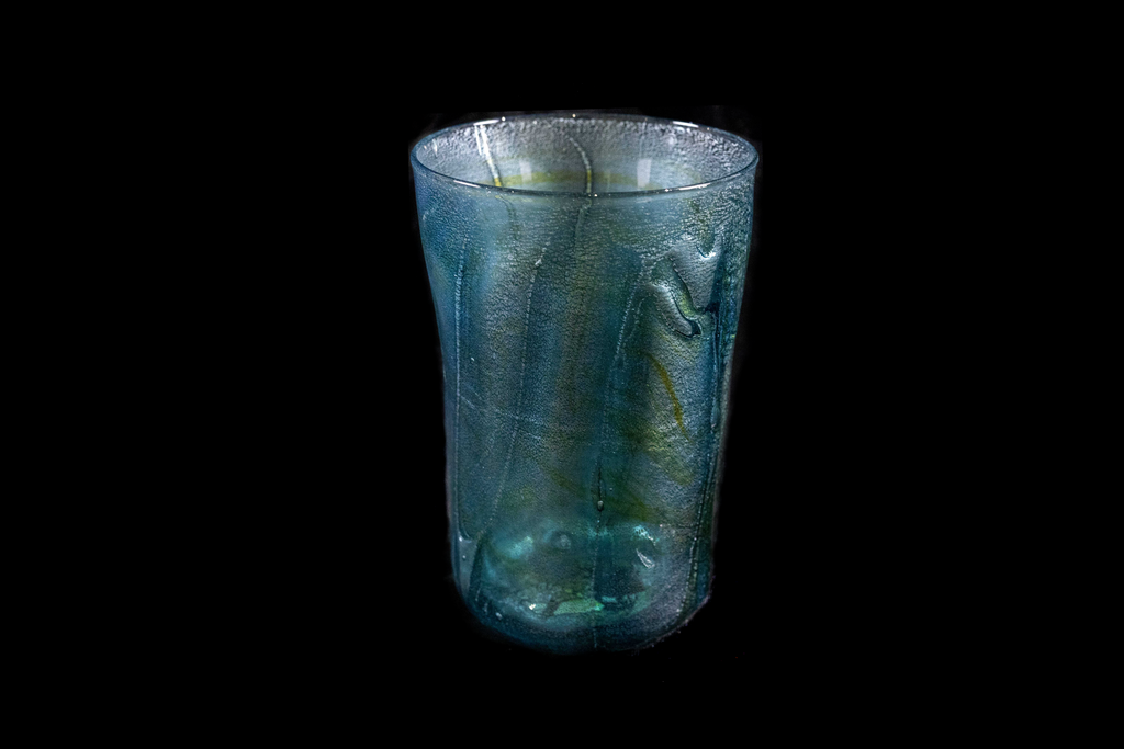 Silver Flake Chuhai Cup (Michinoku Blue Color)