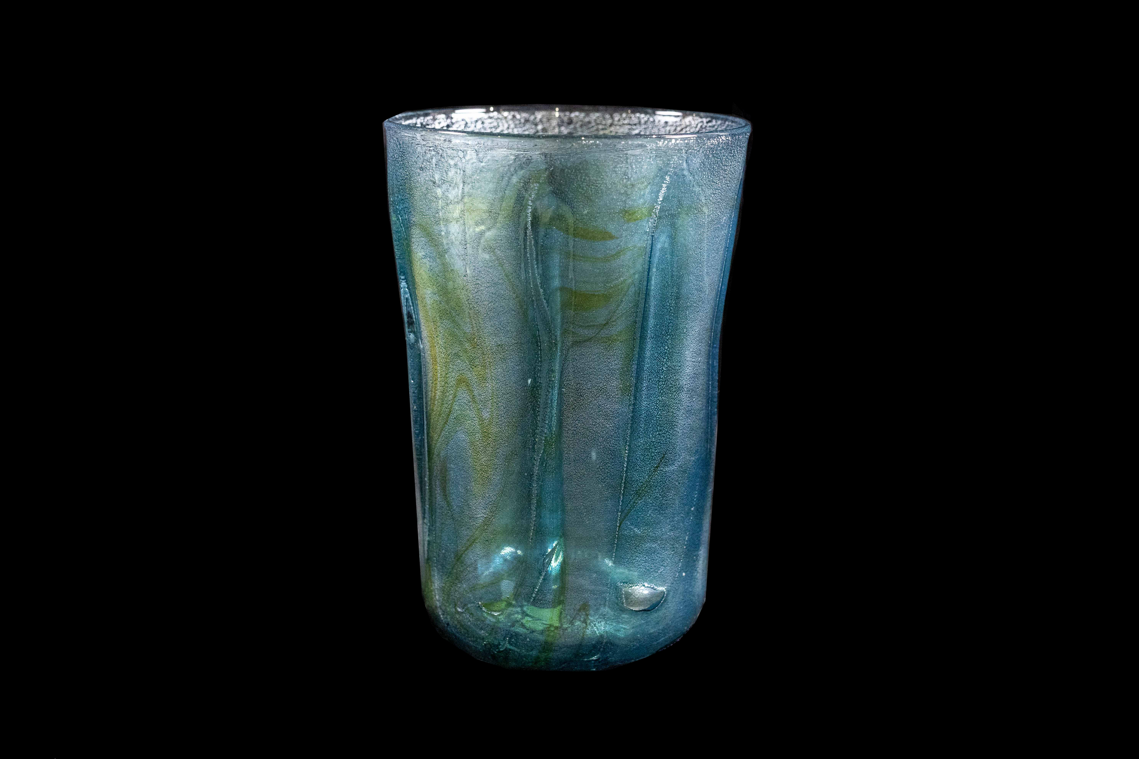 Silver Flake Chuhai Cup (Michinoku Blue Color)