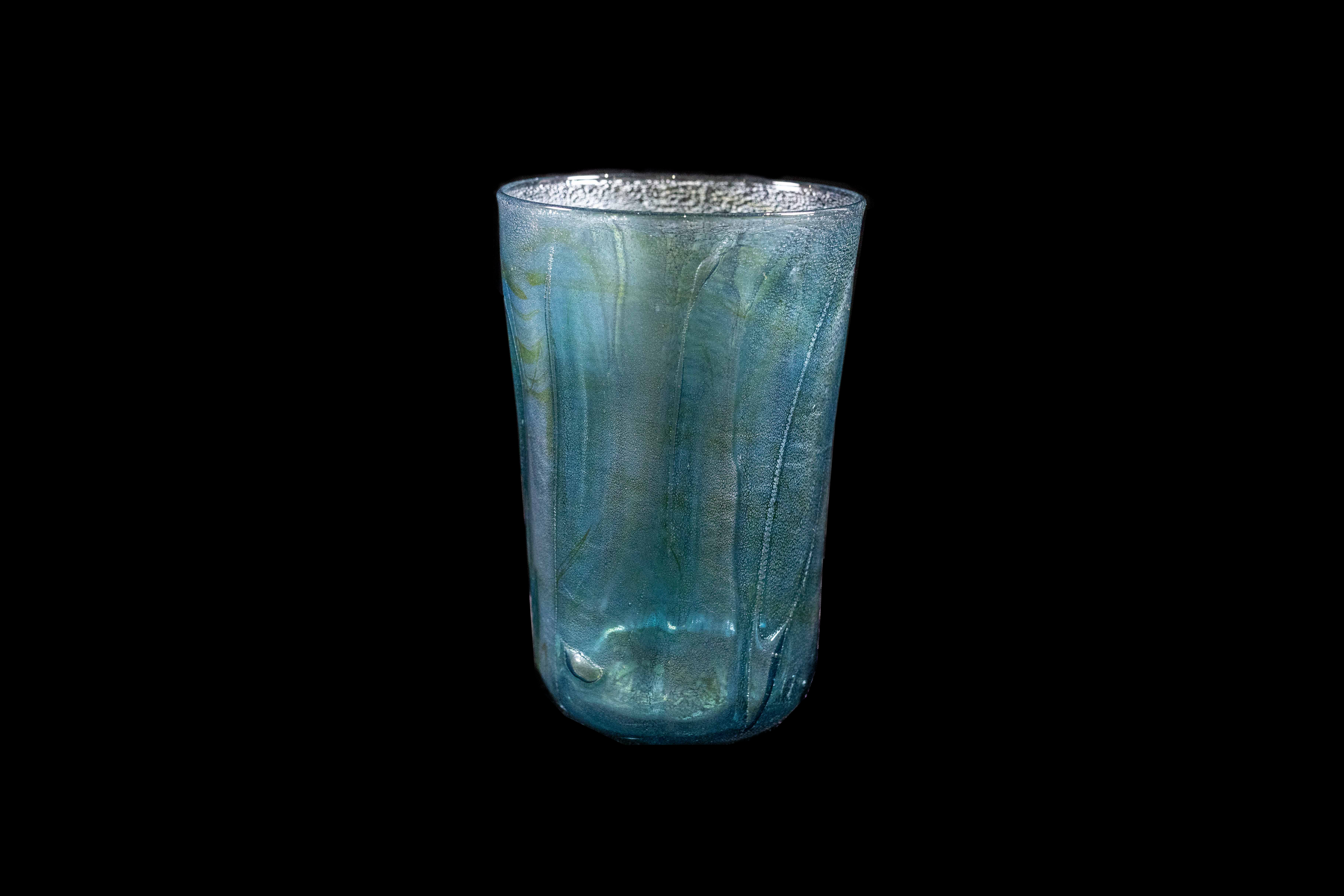 Silver Flake Chuhai Cup (Michinoku Blue Color)