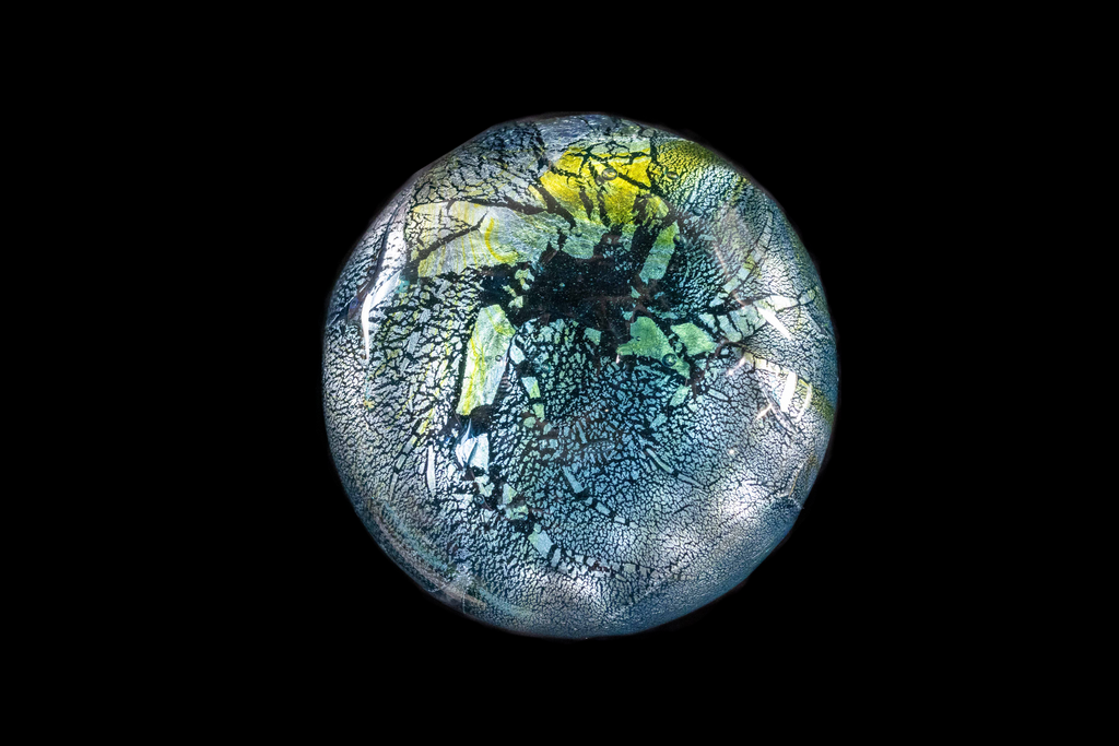 Silver Flake Chuhai Cup (Michinoku Blue Color)