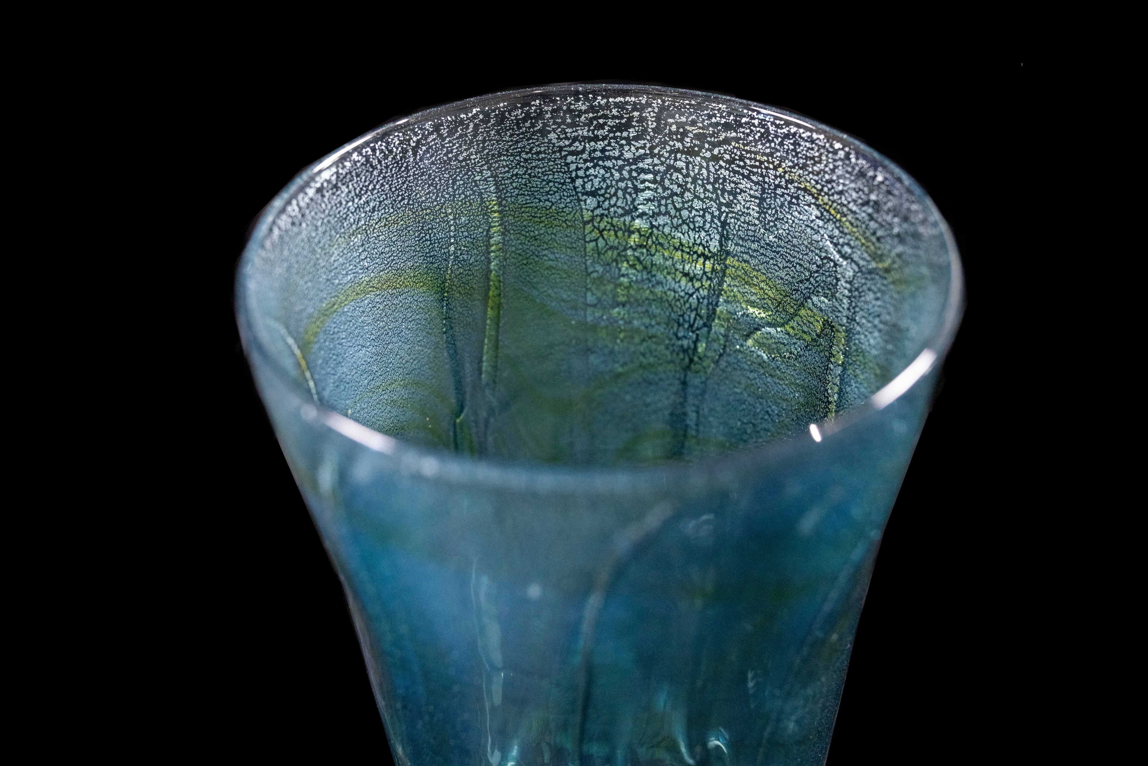 Silver Flake Chuhai Cup (Michinoku Blue Color)