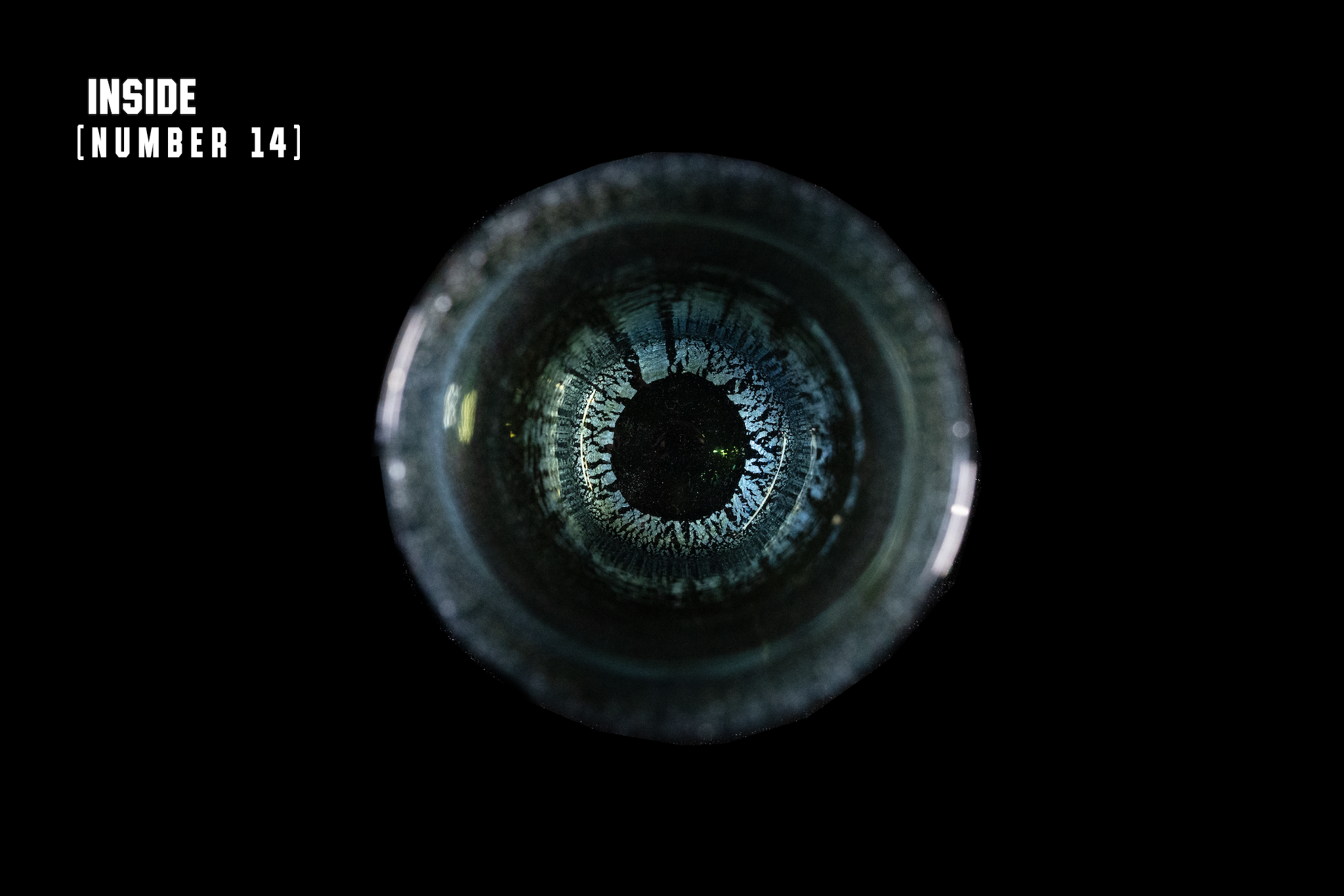 Silver Flake Long Glass (Michinoku Blue Color)