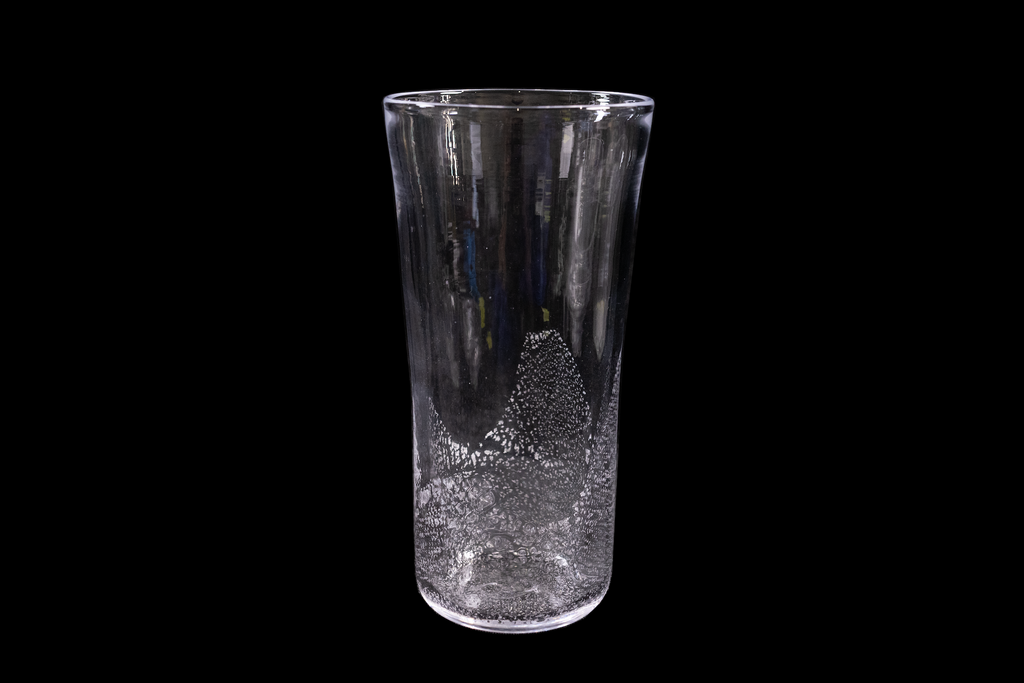Silver Flake Long Glass