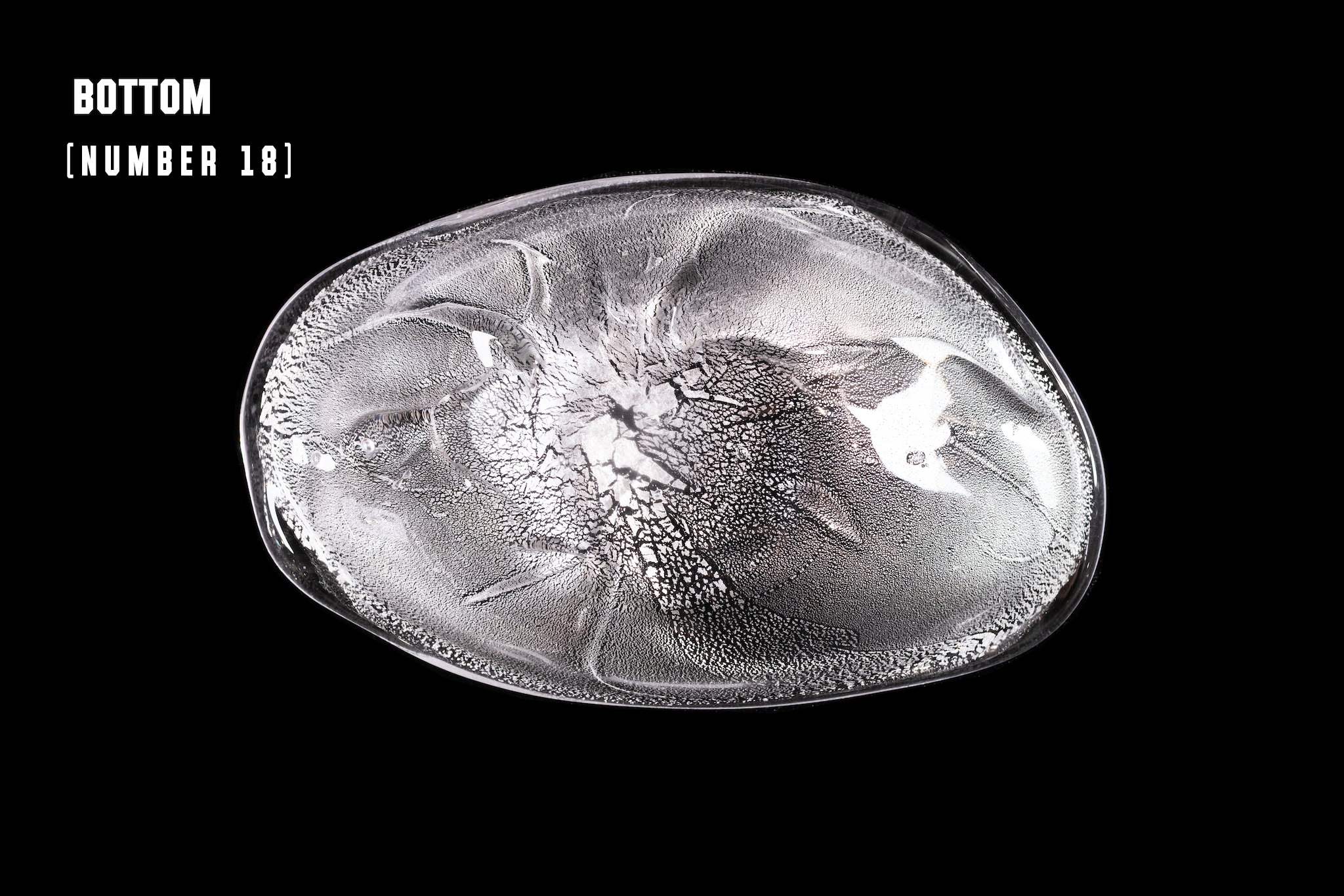 Silver Flake Plate (Small)