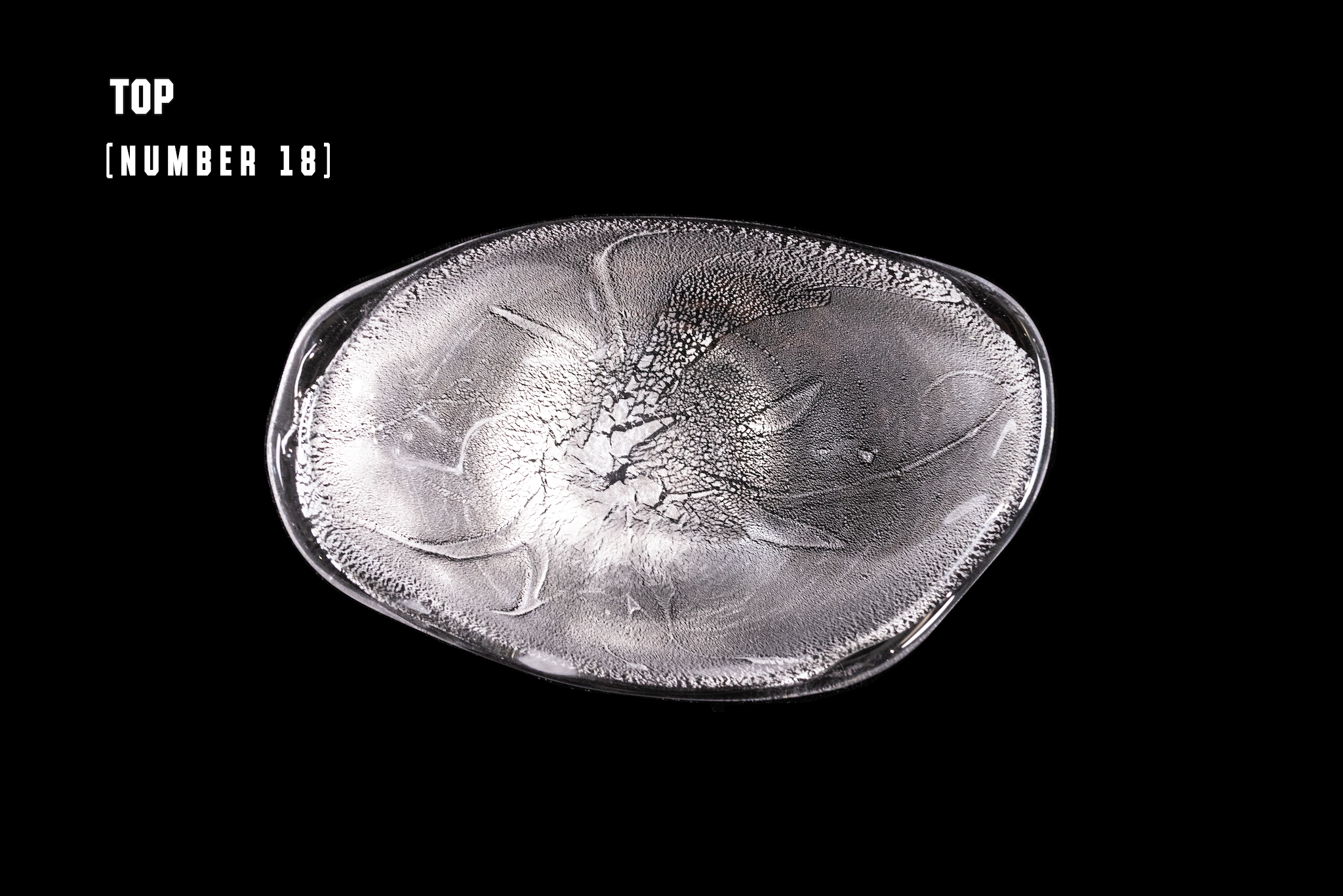 Silver Flake Plate (Small)