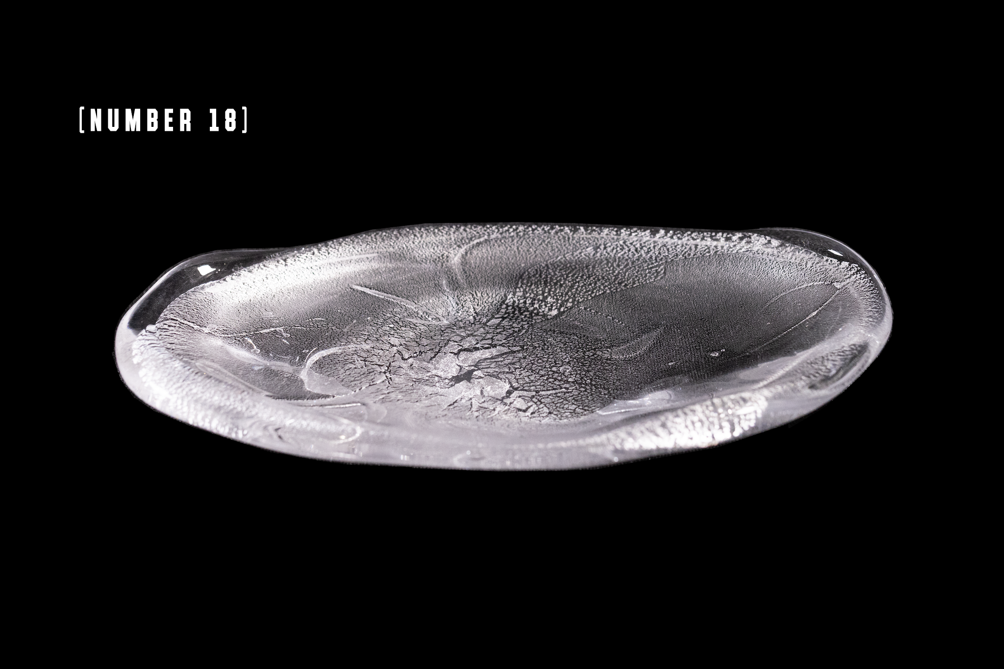 Silver Flake Plate (Small)