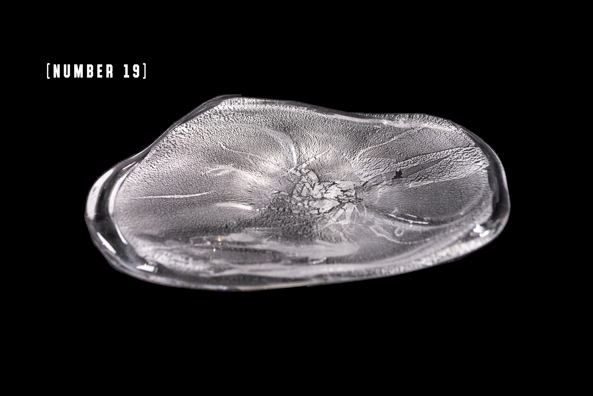 Silver Flake Plate (Small)