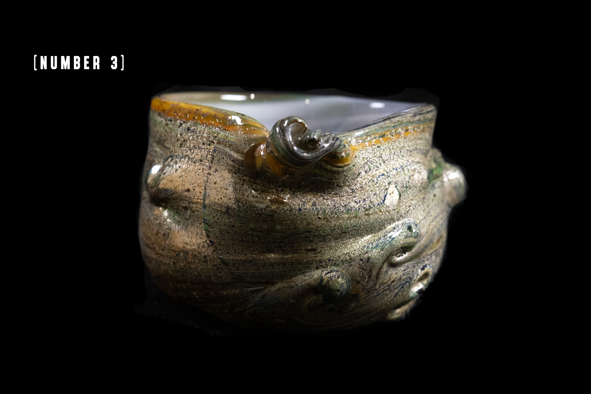 Silver Flake Guinomi (Sairyu)