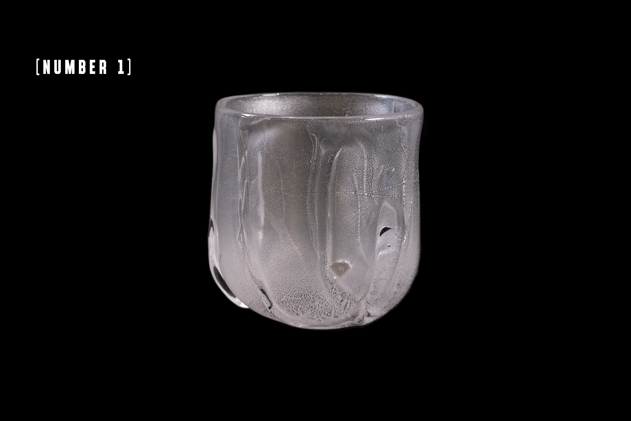 Silver Flake Chuhai Cup (White Silver)