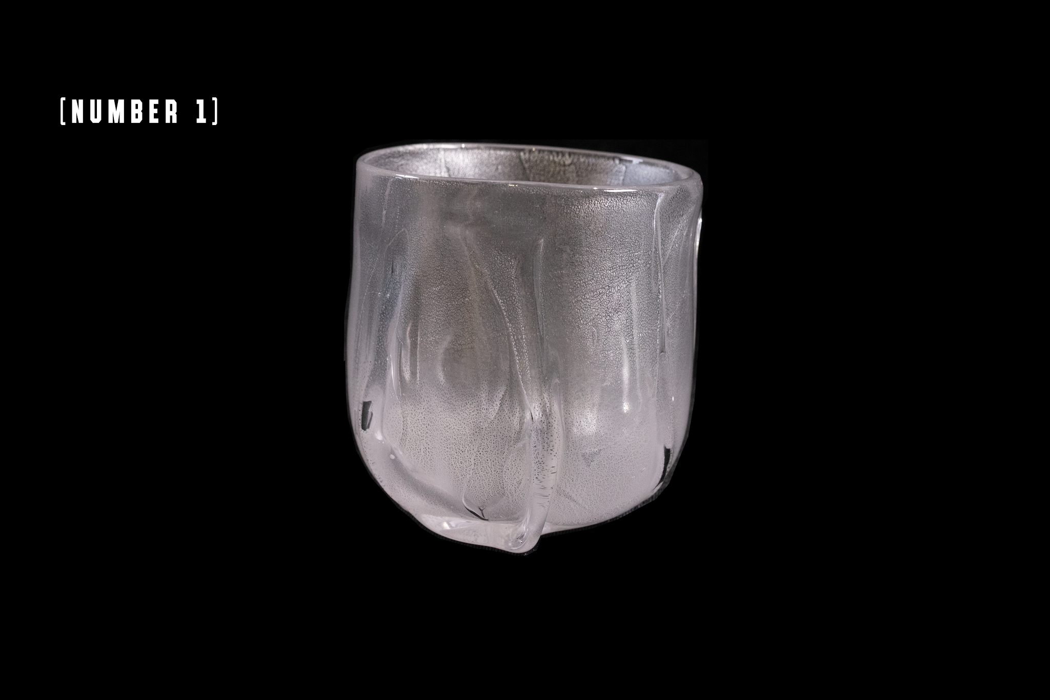 Silver Flake Chuhai Cup (White Silver)