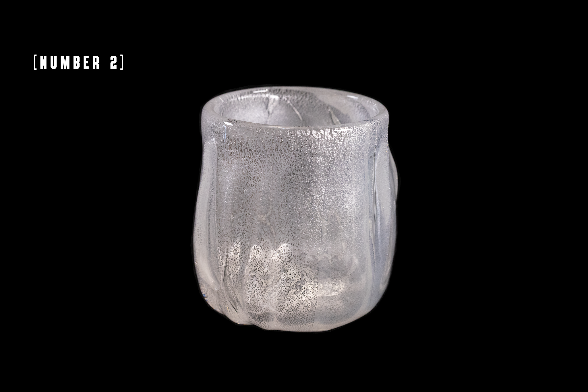 Silver Flake Chuhai Cup (White Silver)