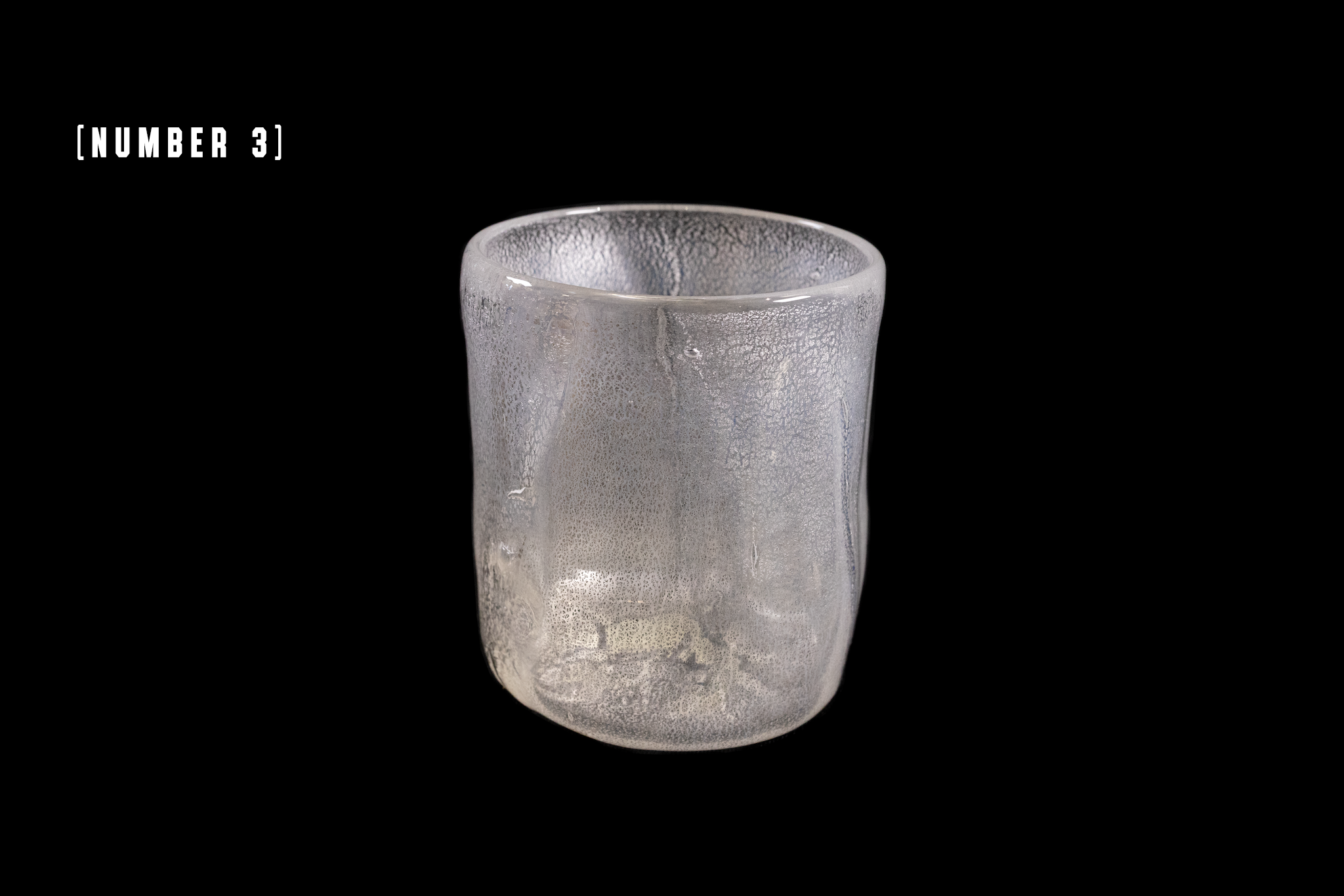 Silver Flake Chuhai Cup (White Silver)