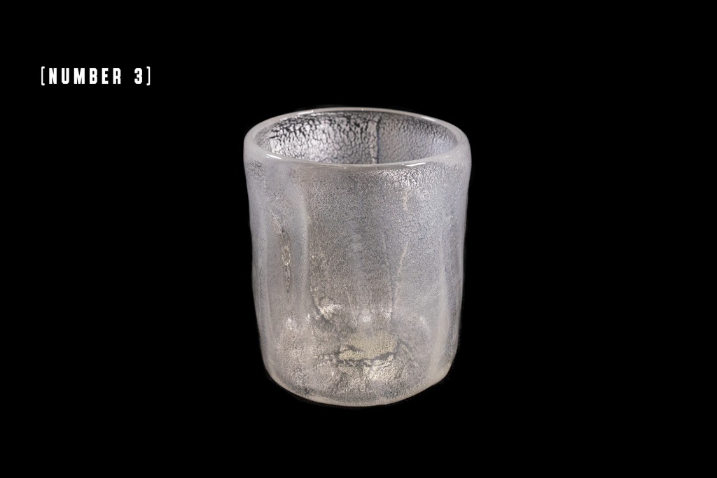 Silver Flake Chuhai Cup (White Silver)