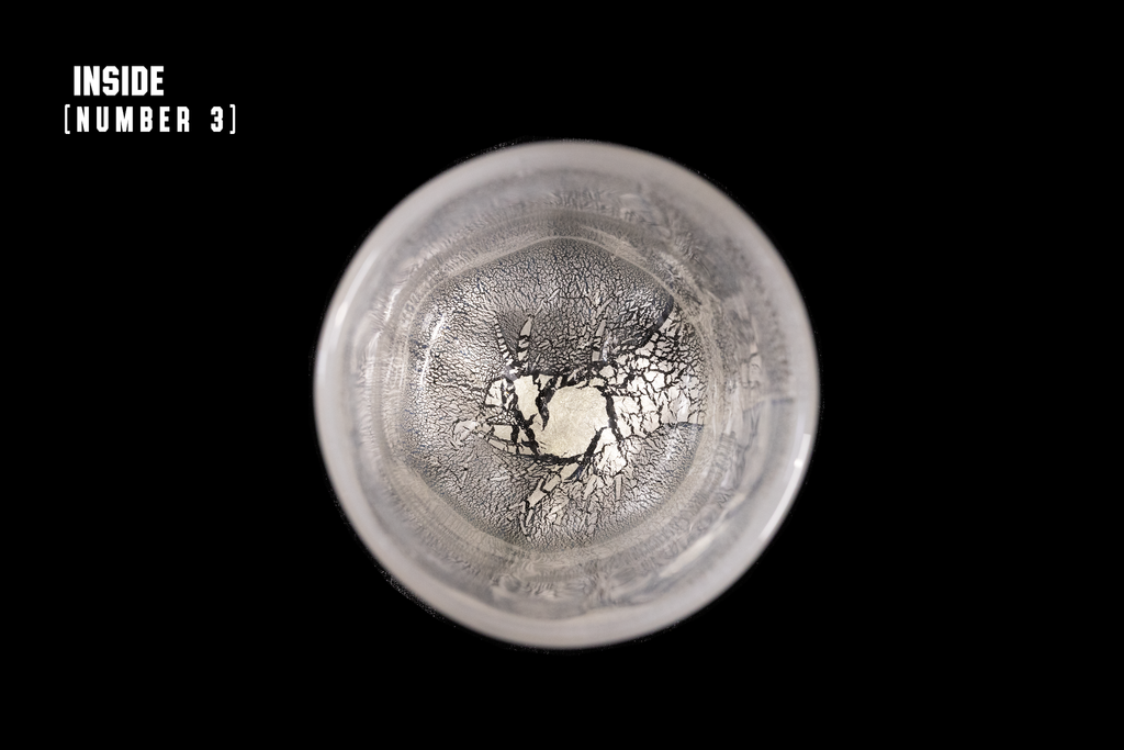 Silver Flake Chuhai Cup (White Silver)