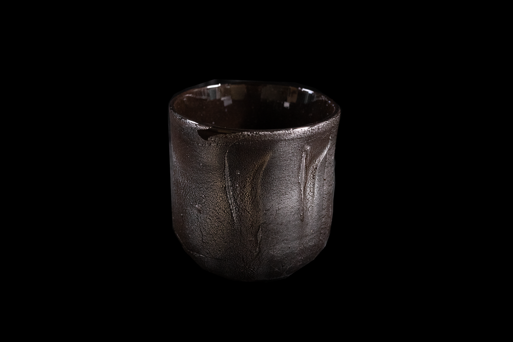 Silver Flake Chuhai Cup (Black)