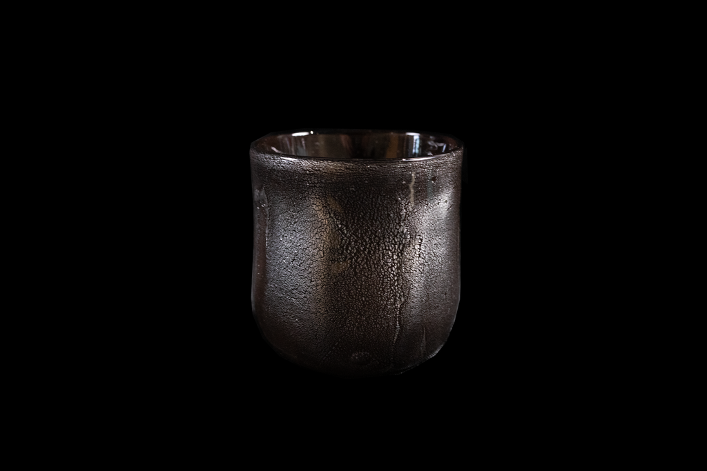 Silver Flake Chuhai Cup (Black)
